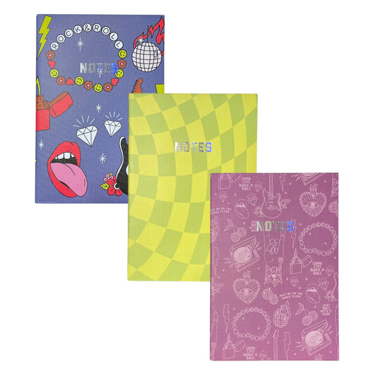 ROCK HALL x GOLDEN GEMS - NOTEBOOK SET