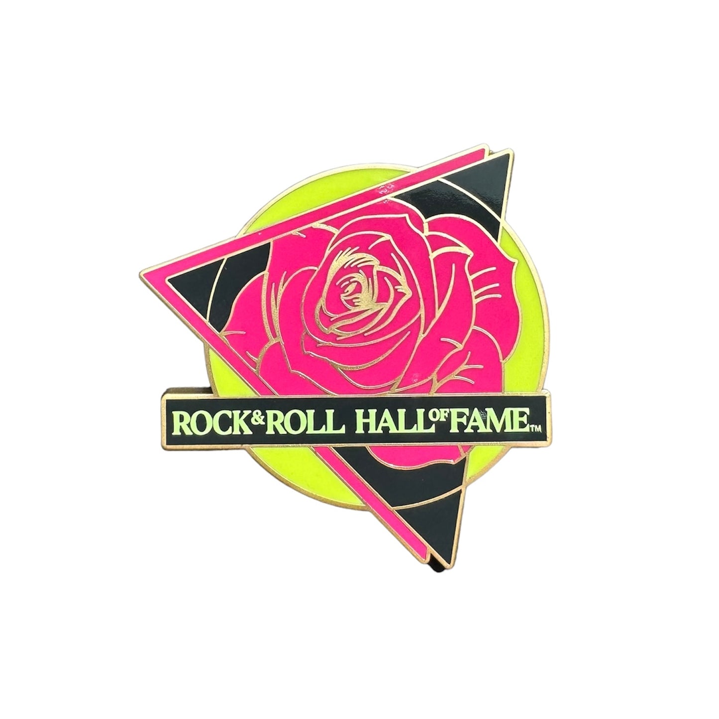 ROCK HALL RETRO ROSE MAGNET