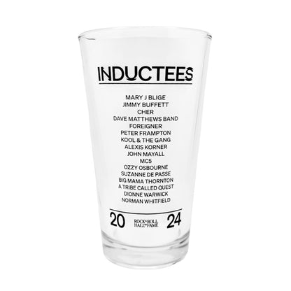 ROCK HALL 2024 - INDUCTION CLASS PINT GLASS