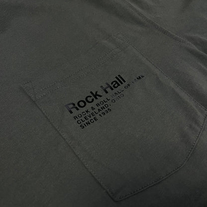 ROCK HALL CHARCOAL POCKET T-SHIRT