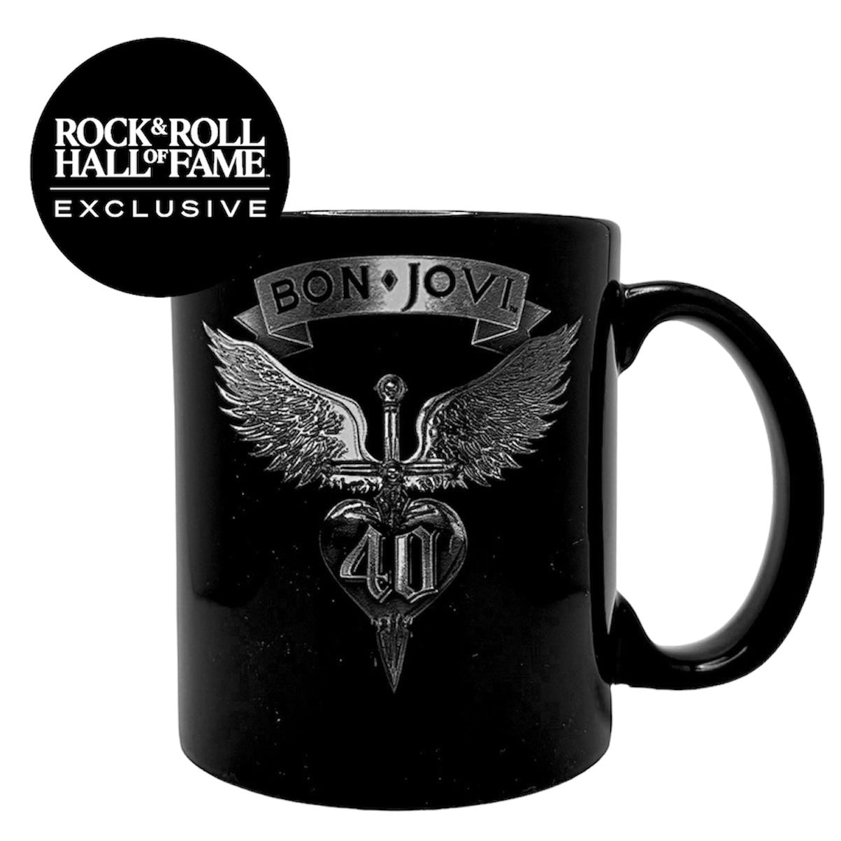 BON JOVI - 40TH ANNIVERSARY EXHIBIT MUG
