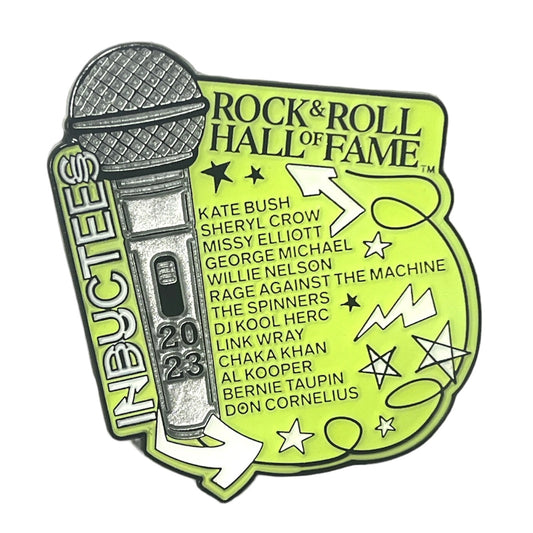 ROCK HALL 2023 - INDUCTEE MICROPHONE PIN