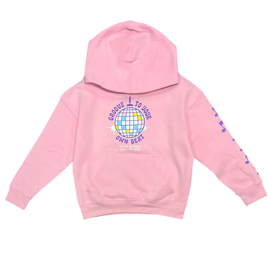 ROCK HALL GROOVE TO YOUR OWN BEAT DISCO BALL HOODIE