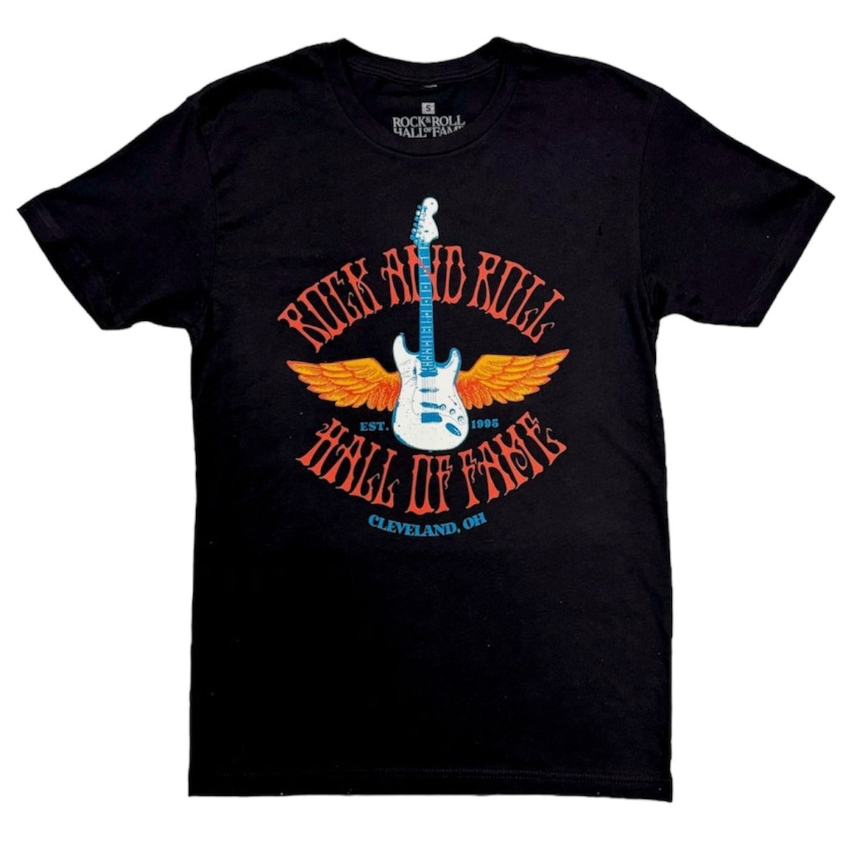 CAMISETA GUITARRA ROCK HALL CON ALAS