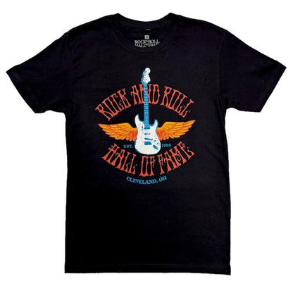 ROCK HALL GUITAR WITH WINGS T-SHIRT