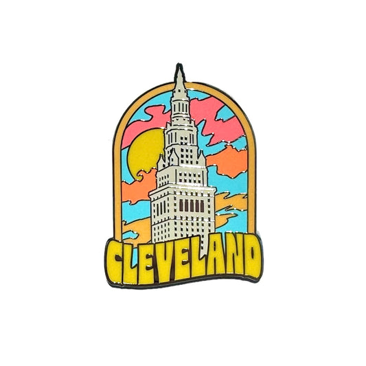 ROCK HALL CLEVELAND SUNSET MAGNET