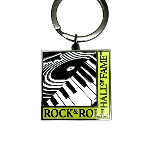 ROCK HALL PIANO RECORD KEYRING