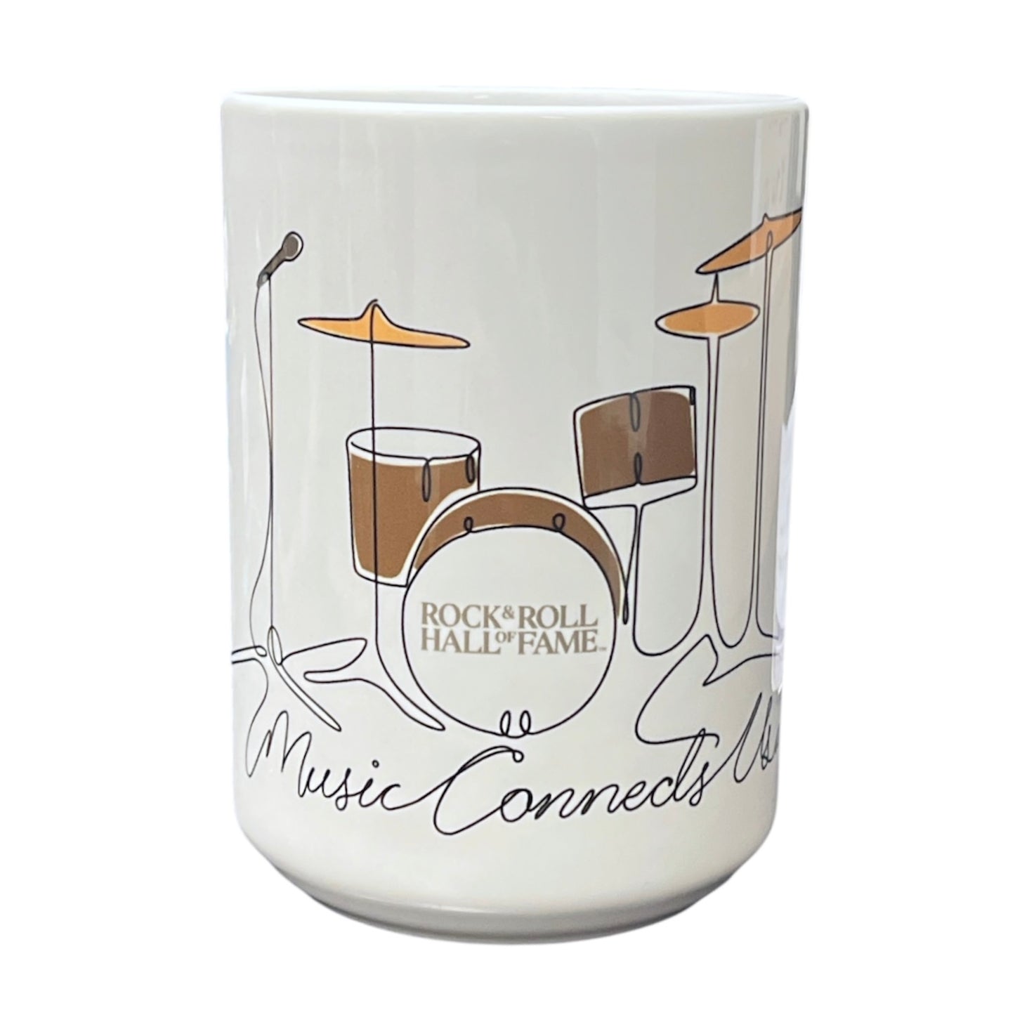 ROCK HALL BANDSTAND SOLID WHITE MUG