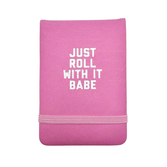 ROCK HALL x GOLDEN GEMS - JUST ROLL WITH IT BABE MINI JOURNAL