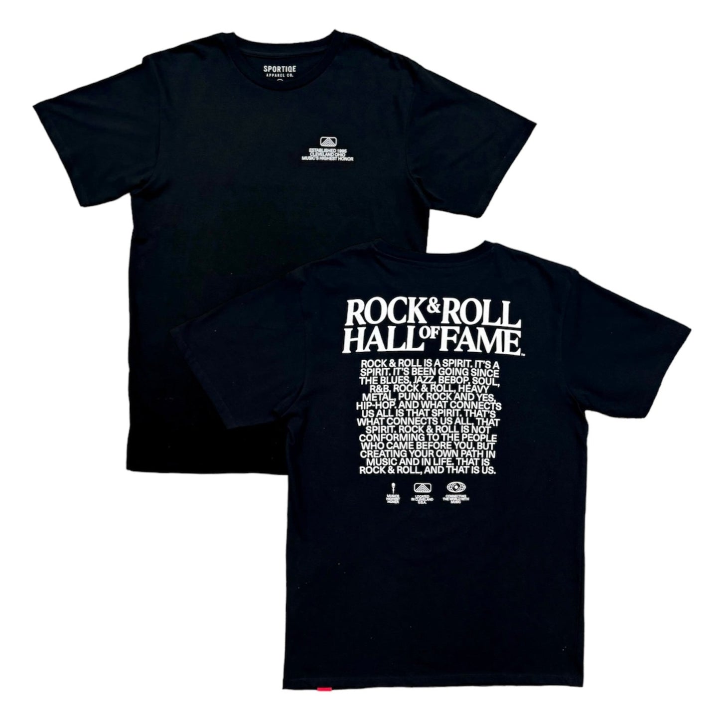 ROCK HALL MISSION STATEMENT T-SHIRT