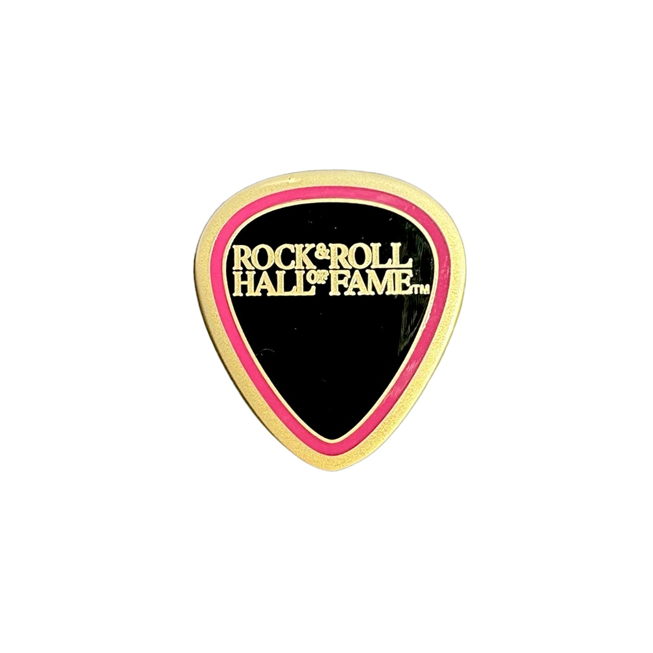 ROCK HALL GOLDEN PICK PIN