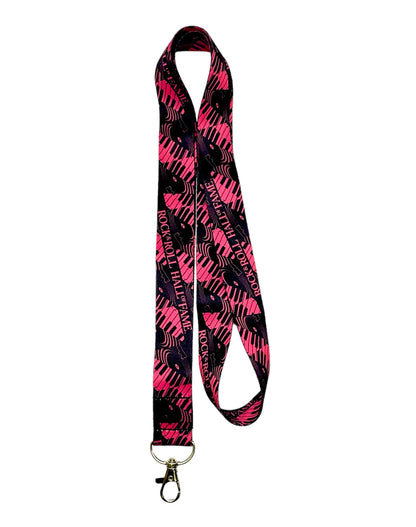 ROCK HALL PIANO RECORD LANYARD