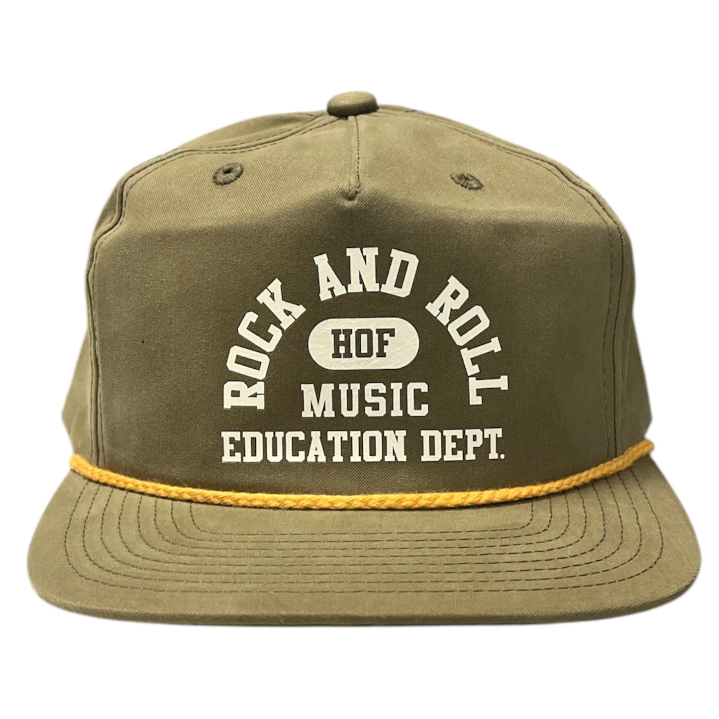 ROCK HALL OLIVE MUSIC ED DEPT HAT