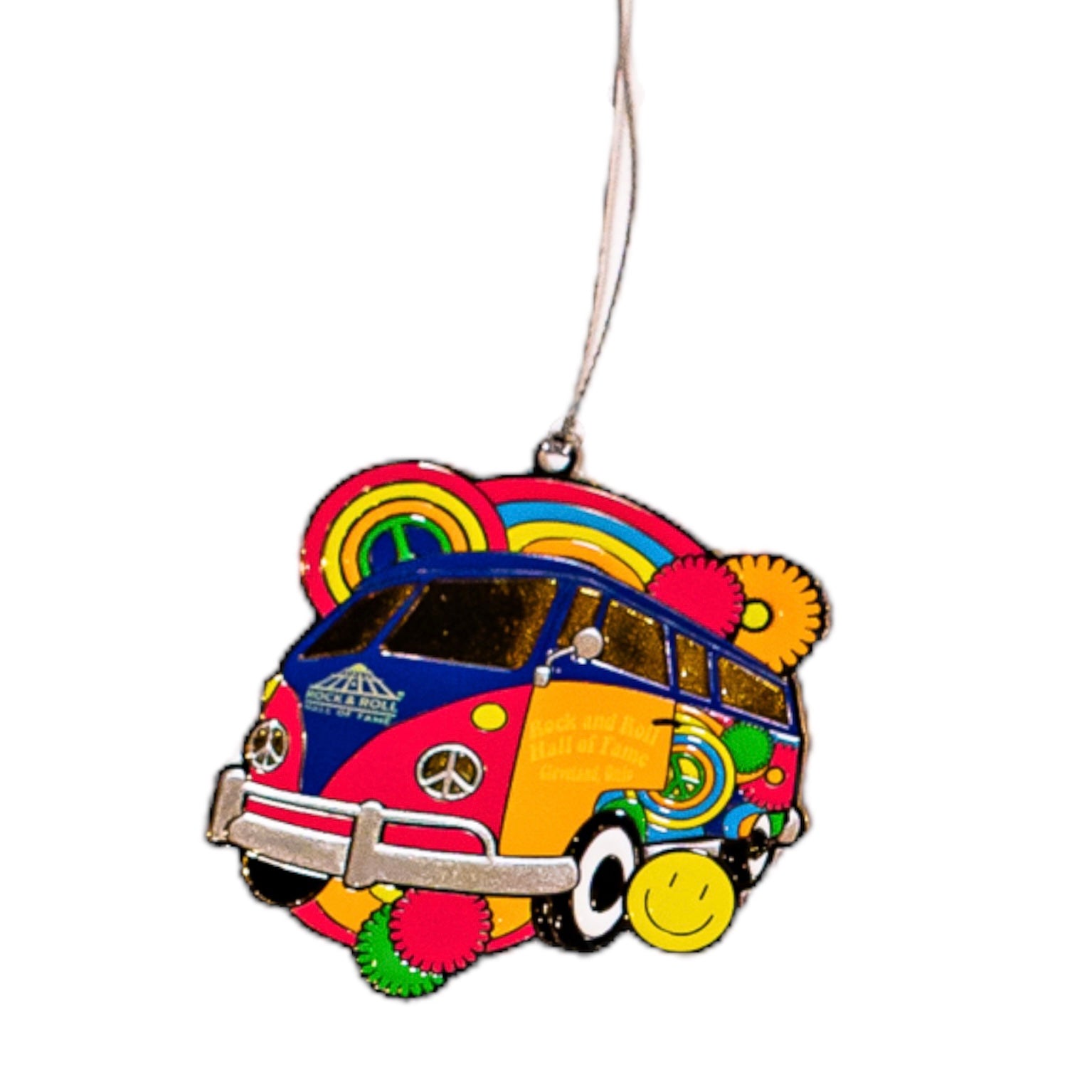 ROCK HALL HIPPIE VAN HOLIDAY ORNAMENT
