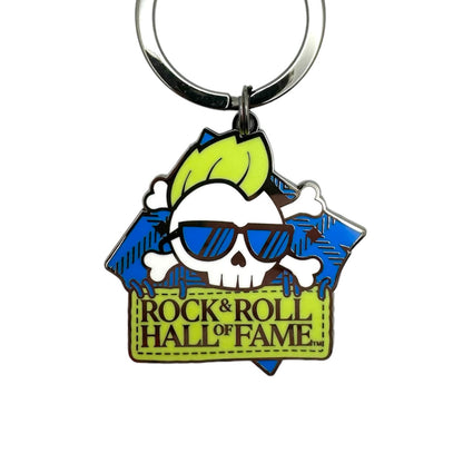 ROCK HALL CUTESY SKULL KEYRING