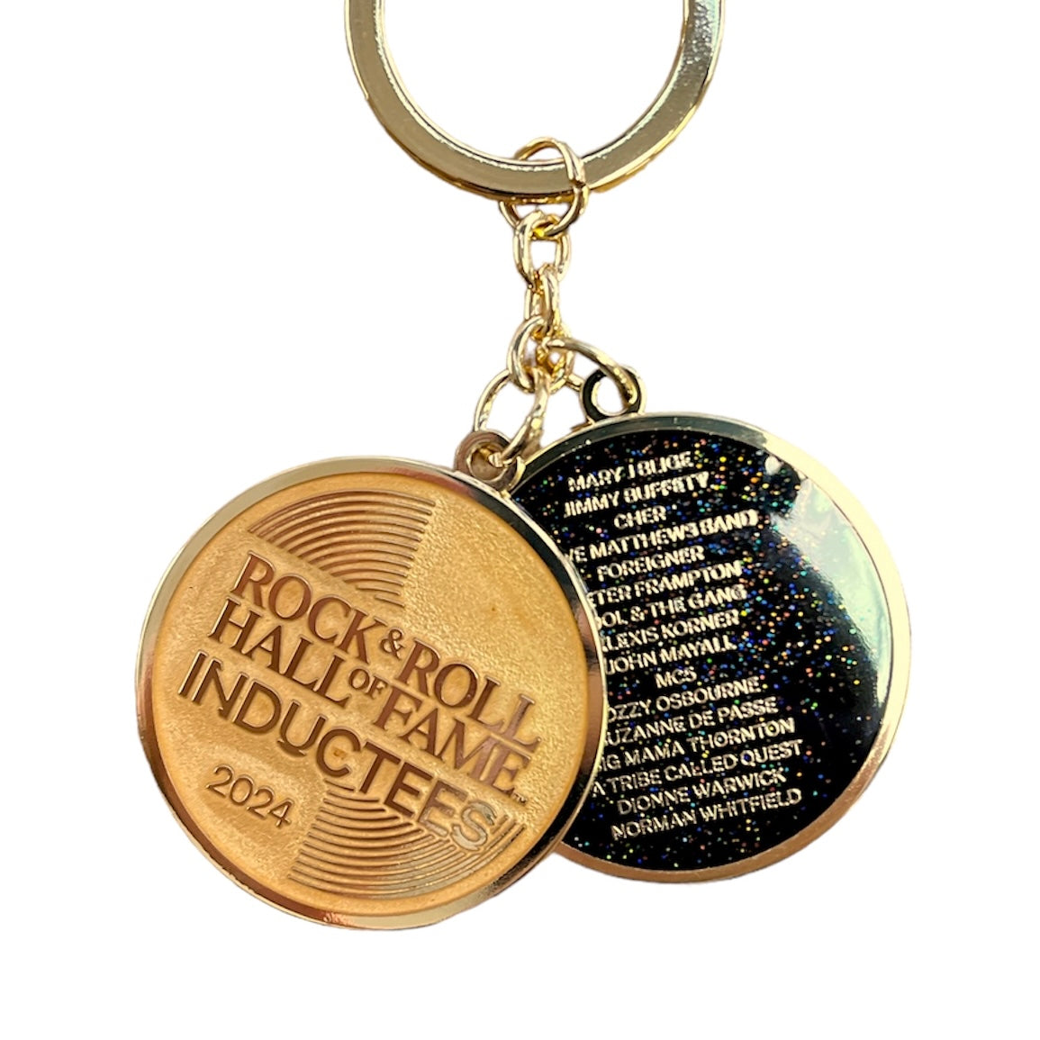 ROCK HALL 2024 - INDUCTEE COIN KEYRING