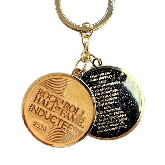 ROCK HALL 2024 - INDUCTEE COIN KEYRING