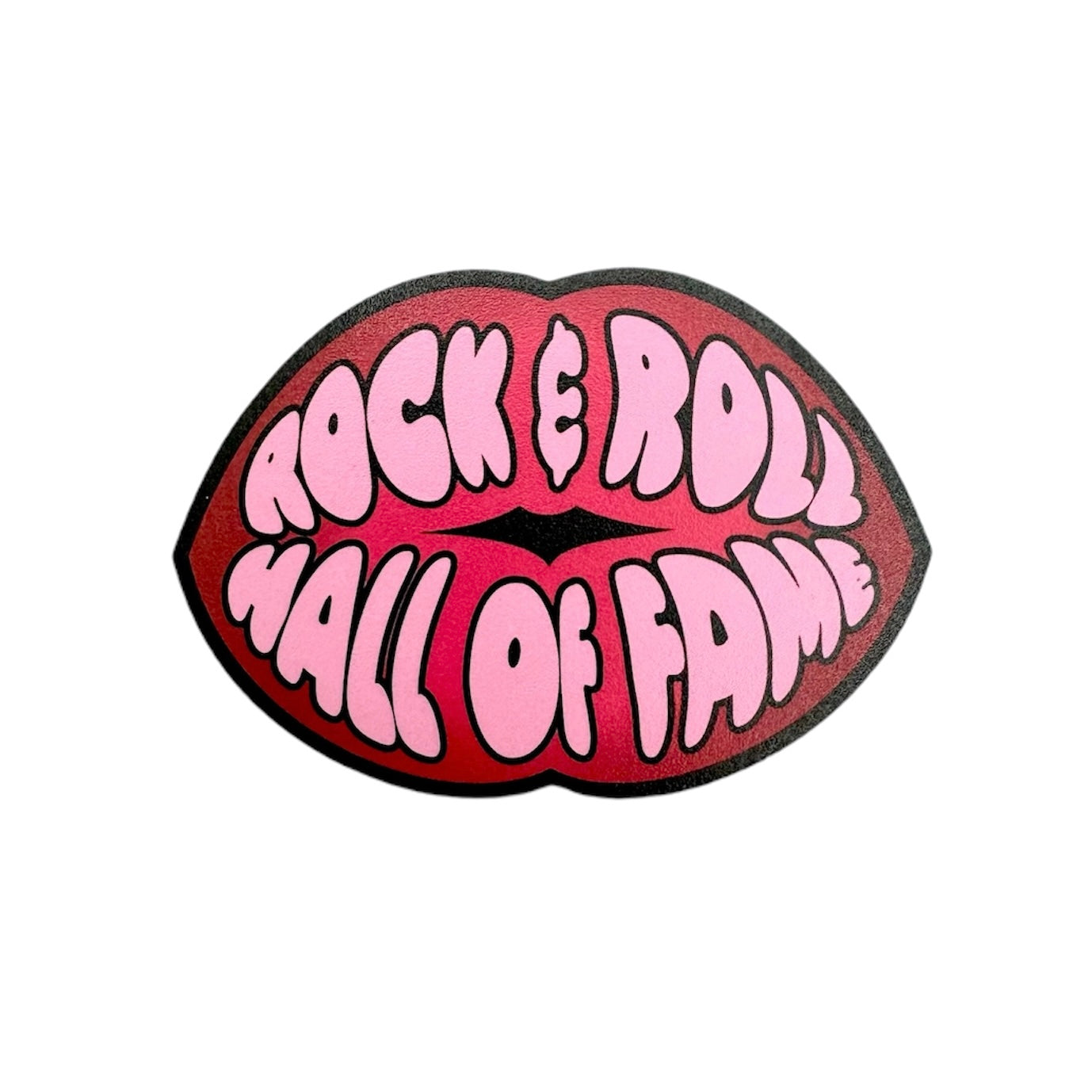 ROCK HALL PUCKER UP STICKER