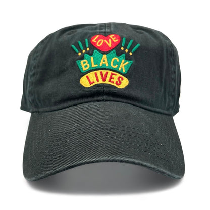 SOMBRERO DE PAPÁ LOVE BLACK LIVES