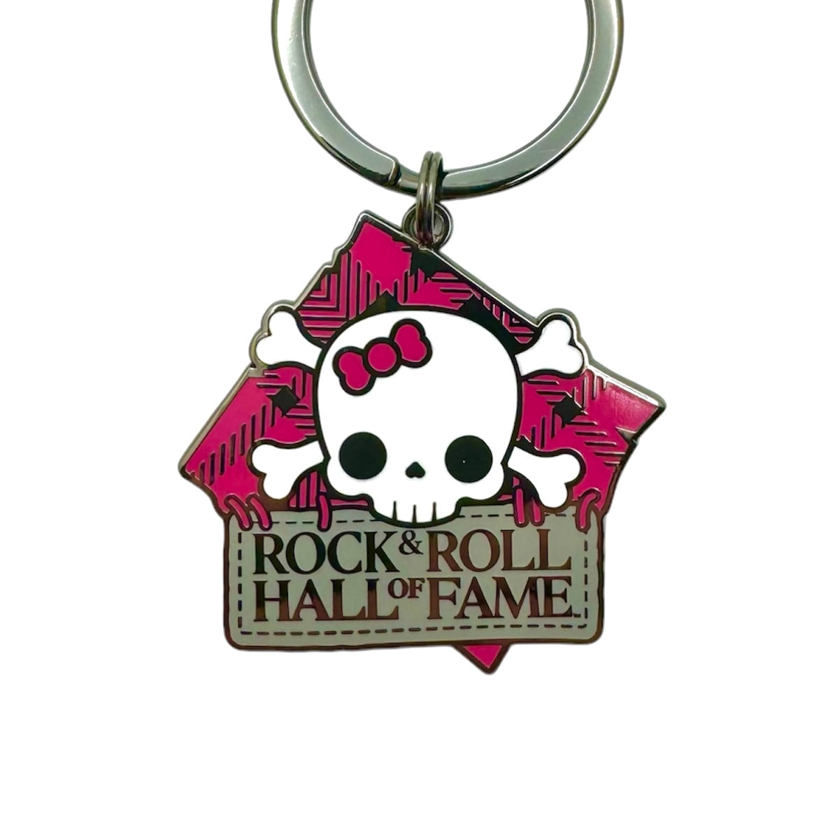 ROCK HALL CUTESY SKULL KEYRING