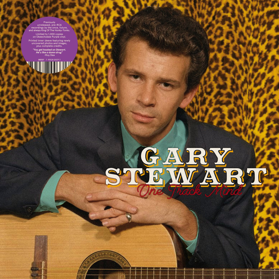 GARY STEWART - ONE TRACK MIND - VINYL LP