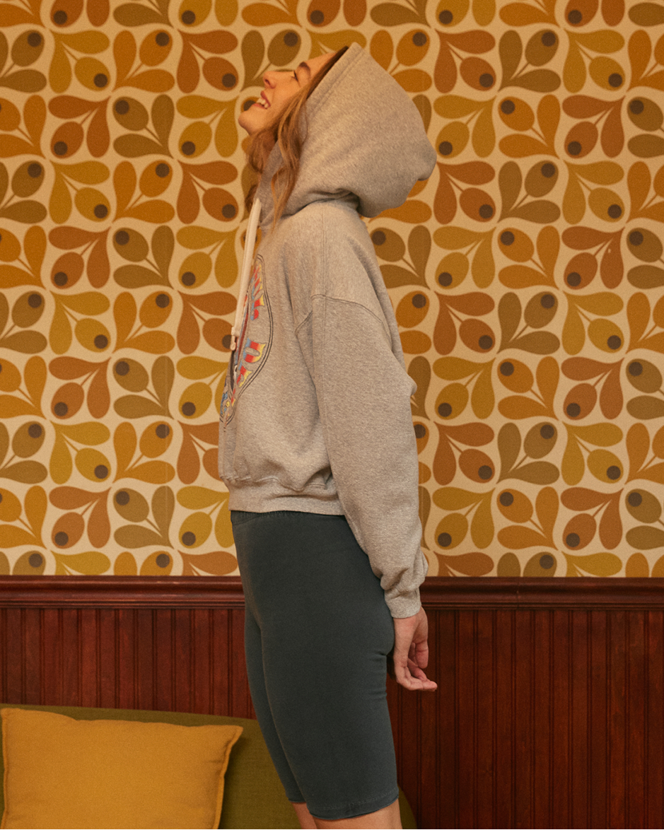 GRATEFUL DEAD - STEALIE CROPPED HOODIE