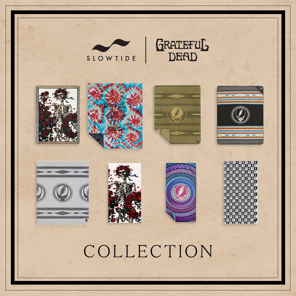 GRATEFUL DEAD x SLOWTIDE - FILLMORE LIGHTWEIGHT BEACH BLANKET