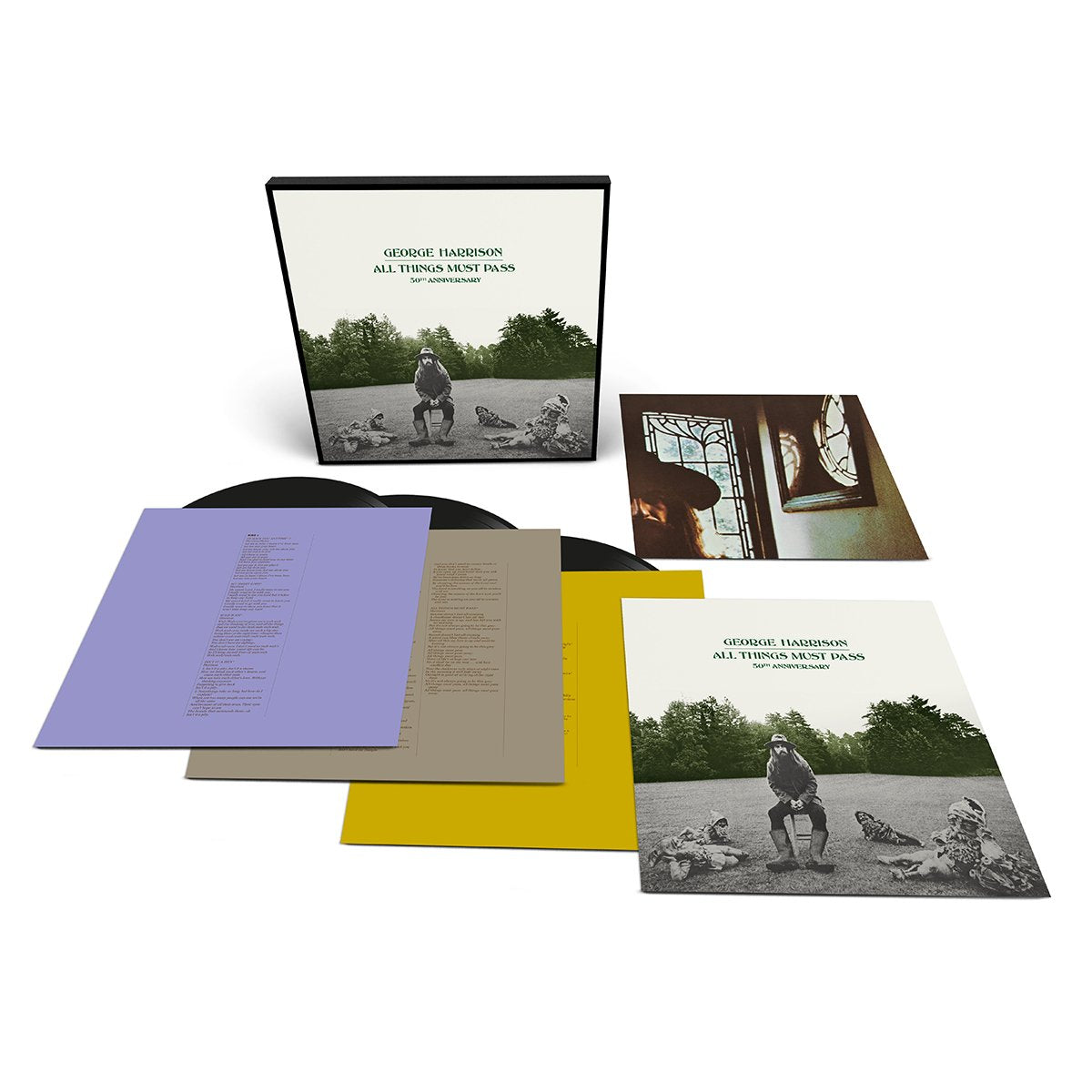 GEORGE HARRISON - ALL THINGS MUST PASS - 3-LP - VINYL LP