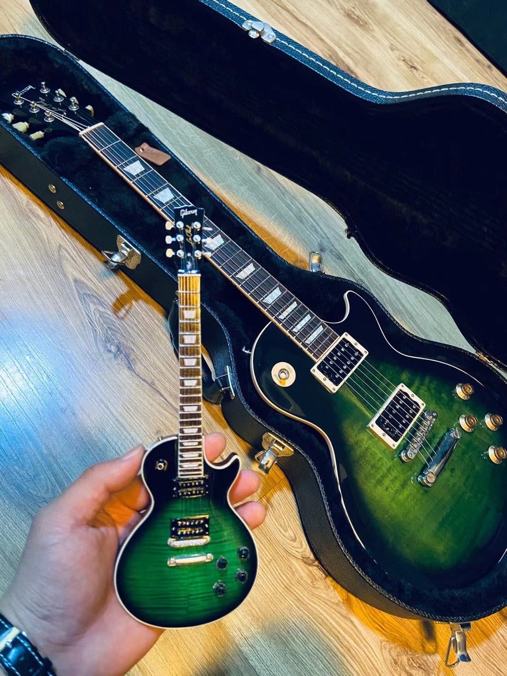 SLASH - GIBSON LES PAUL STANDARD ANACONDA - MINI GUITARRA