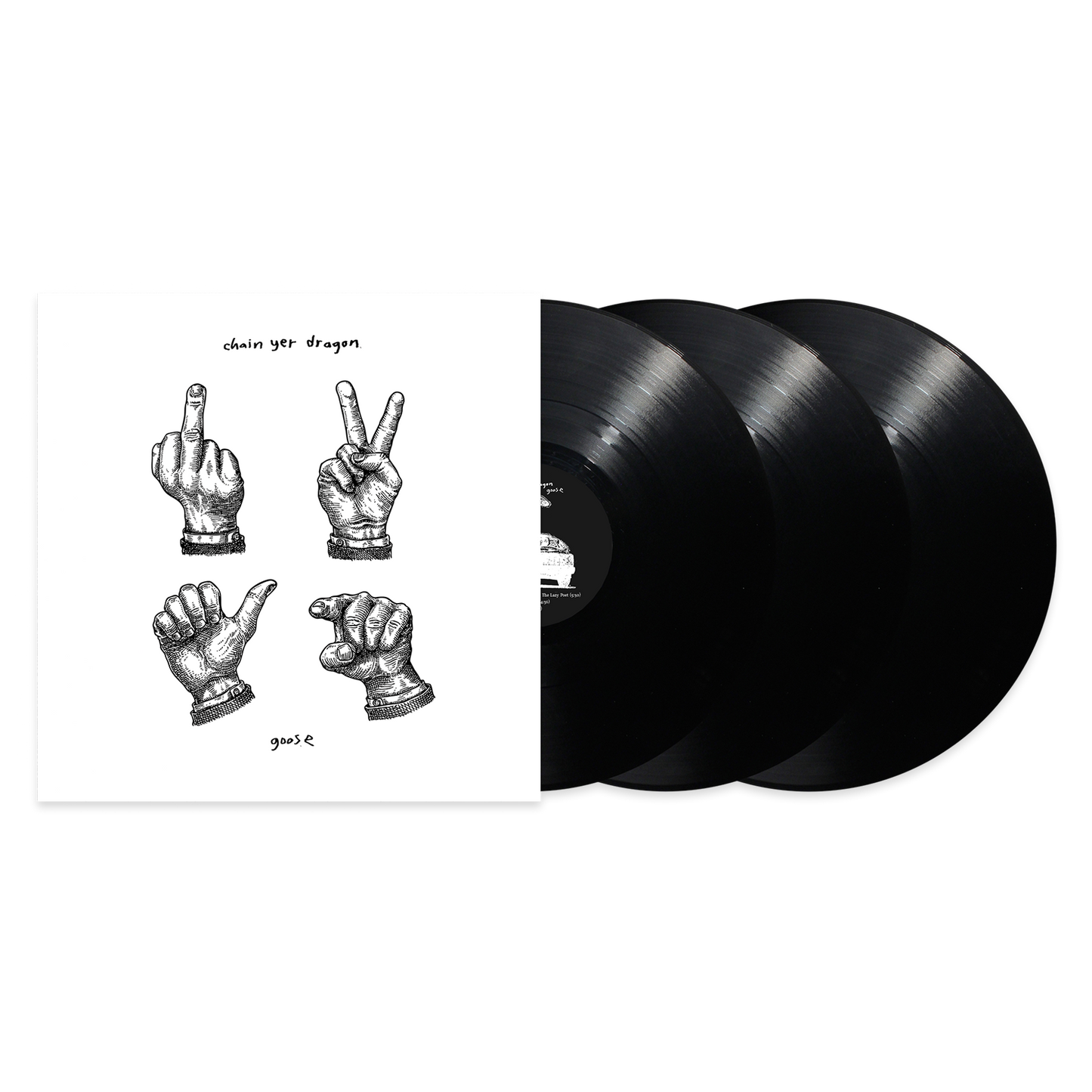 GOOSE - CHAIN YER DRAGON - 3-LP - VINYL LP
