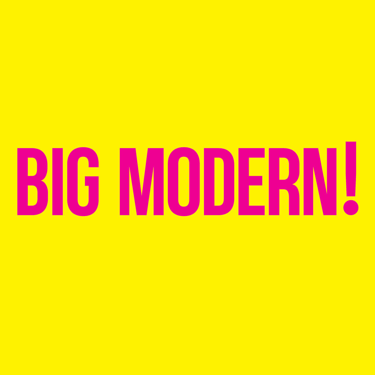 GOOSE - BIG MODERN! - 2-LP - VINYL LP