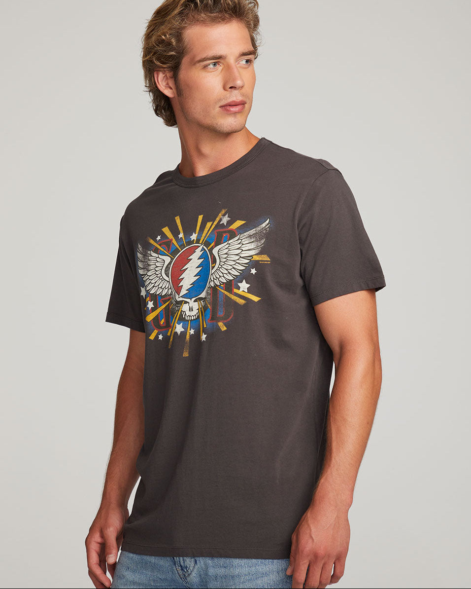 GRATEFUL DEAD - SKULL AND WINGS T-SHIRT