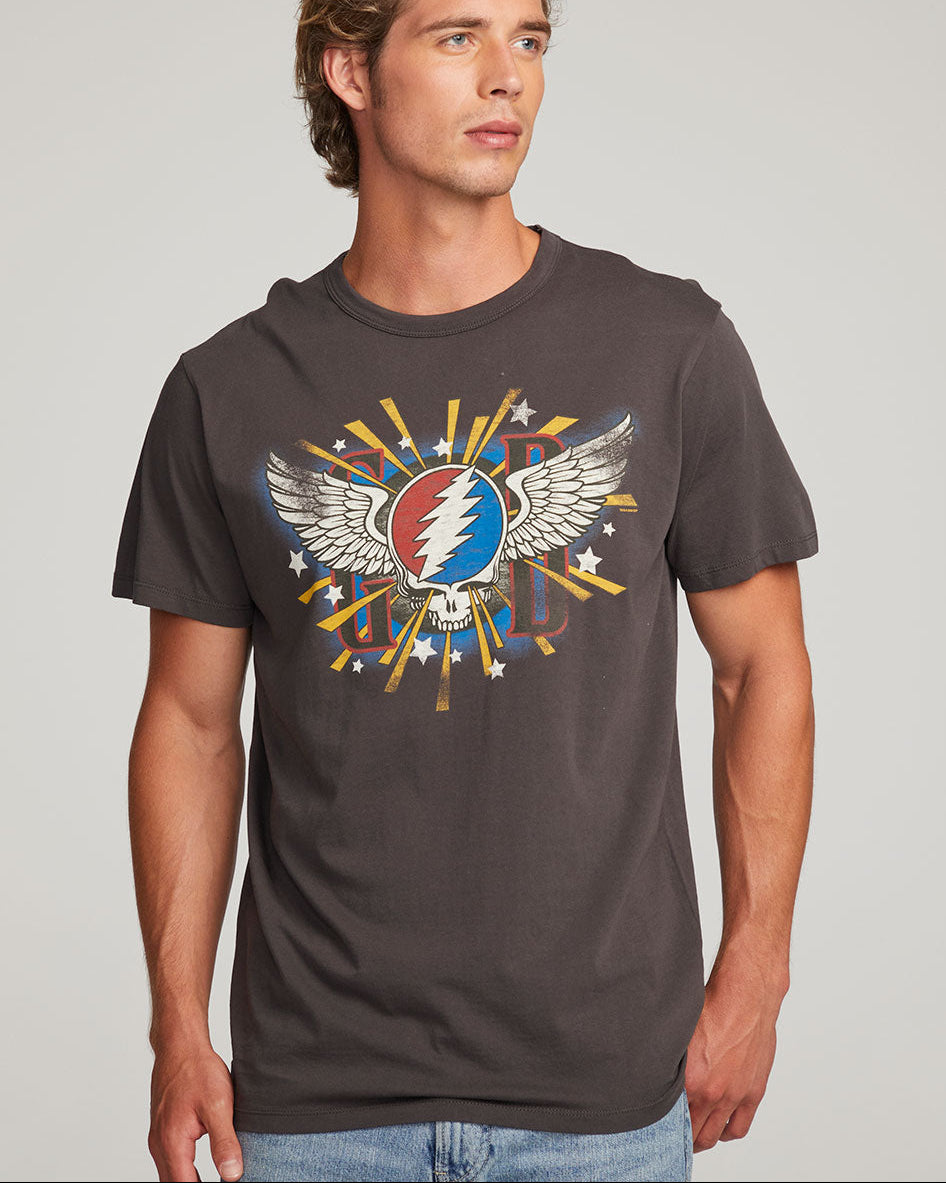 GRATEFUL DEAD - SKULL AND WINGS T-SHIRT