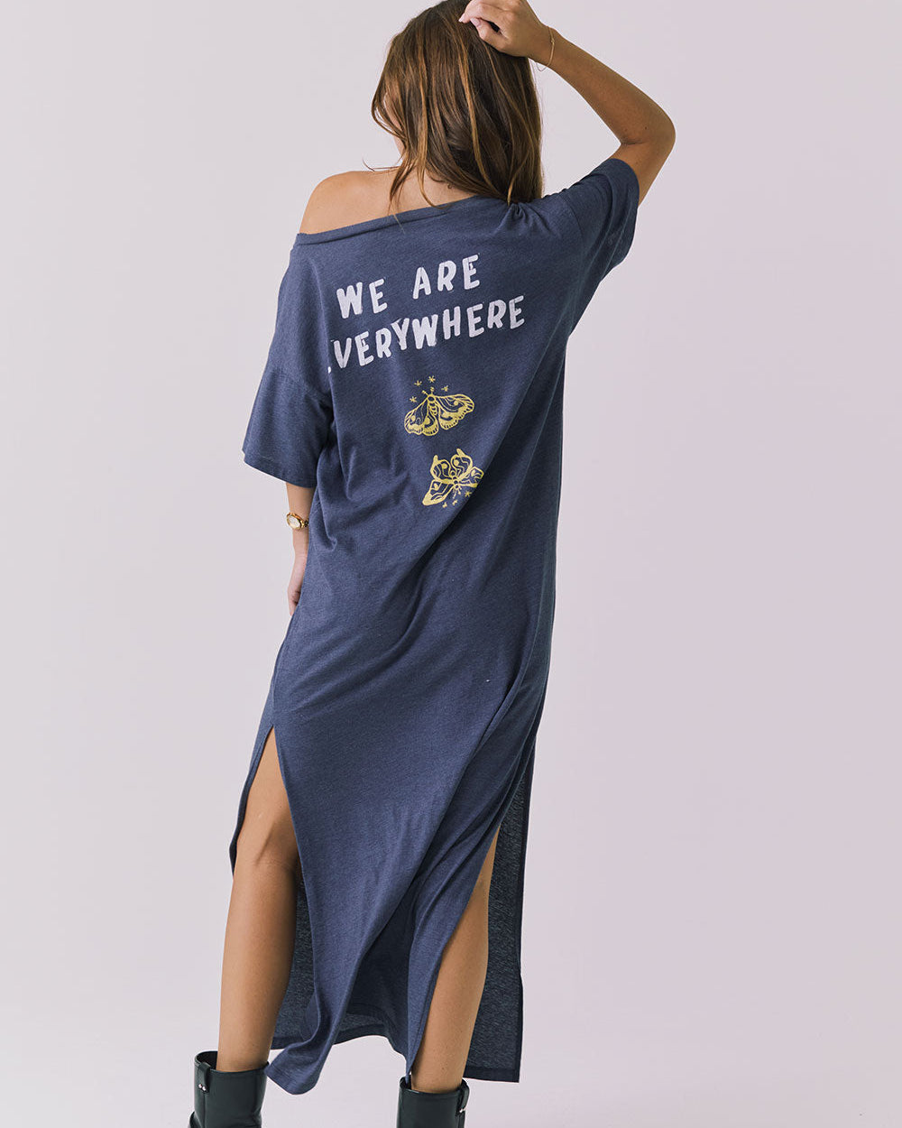 GRATEFUL DEAD - WEST COAST ROSE T-SHIRT DRESS