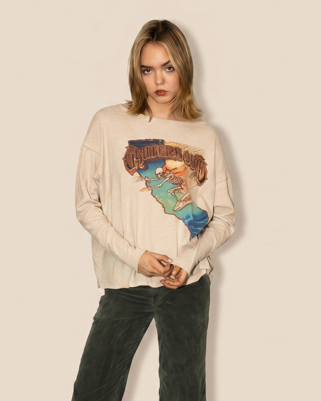 GRATEFUL DEAD - CALIFORNIA LONG SLEEVE TOP