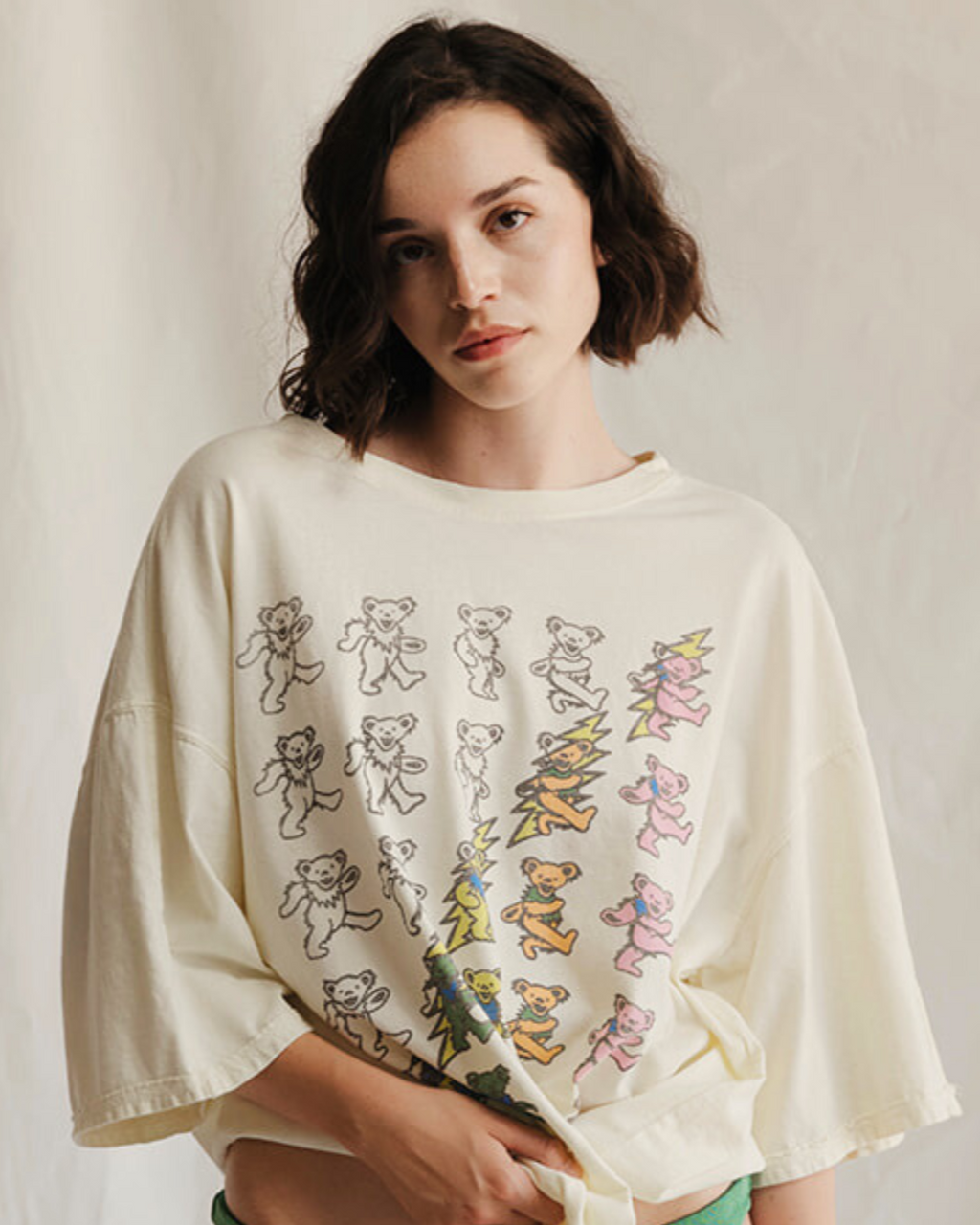 GRATEFUL DEAD - PRISM BEARS OVERSIZED T-SHIRT