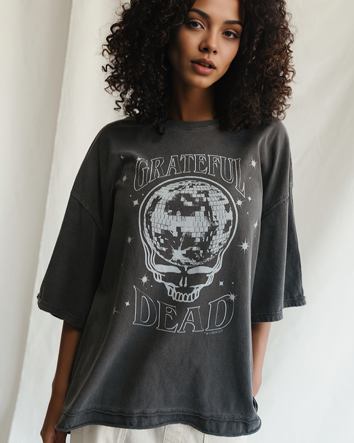 Grateful Dead Shakedown Street Oversized Tee FRONT
