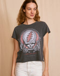 GRATEFUL DEAD - STEAL YOUR FACE CROPPED T-SHIRT