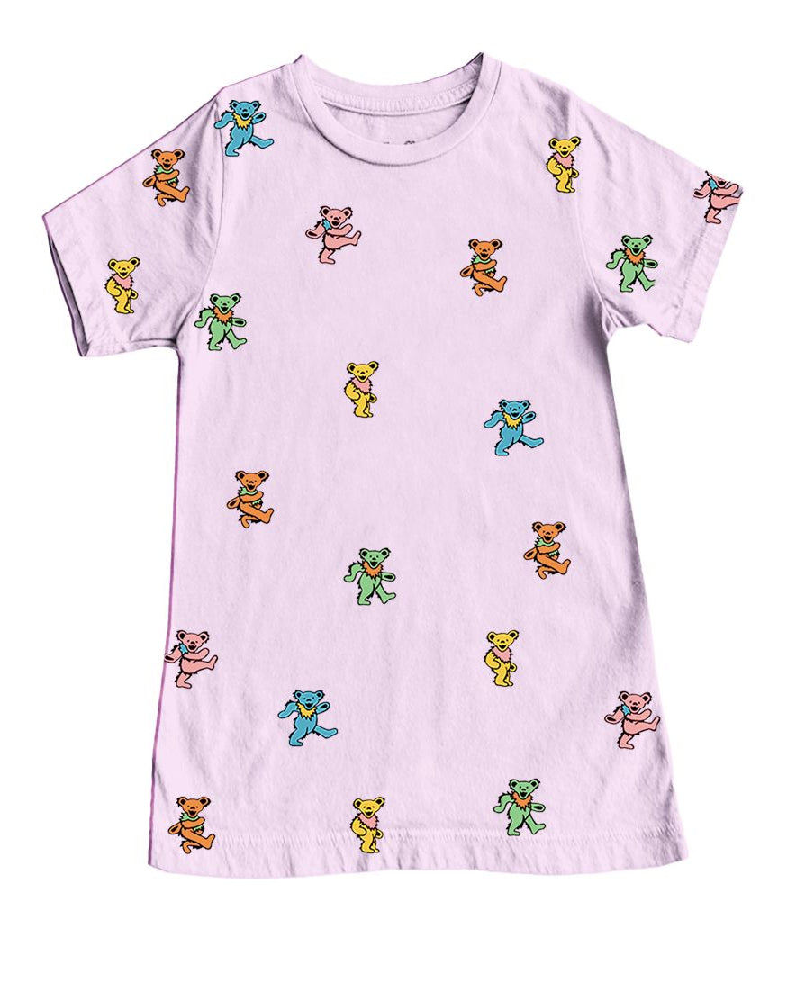 GRATEFUL DEAD - DANCING BEARS KIDS T-SHIRT DRESS