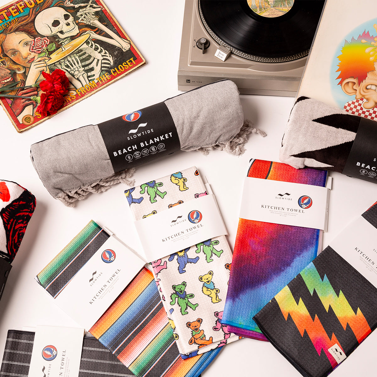 GRATEFUL DEAD x SLOWTIDE - RISE UP QUICK DRY KITCHEN TOWEL