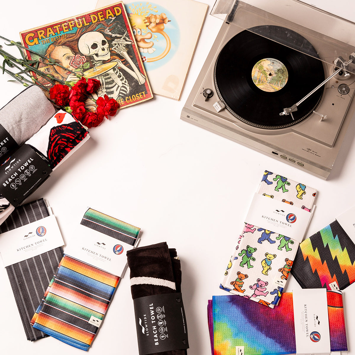 GRATEFUL DEAD x SLOWTIDE - ALTHEA QUICK DRY KITCHEN TOWEL