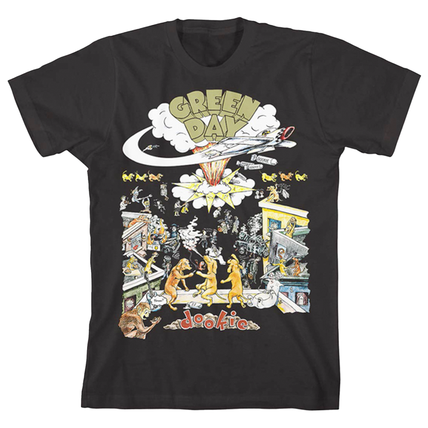 GREEN DAY - 1994 TOUR DOOKIE T-SHIRT