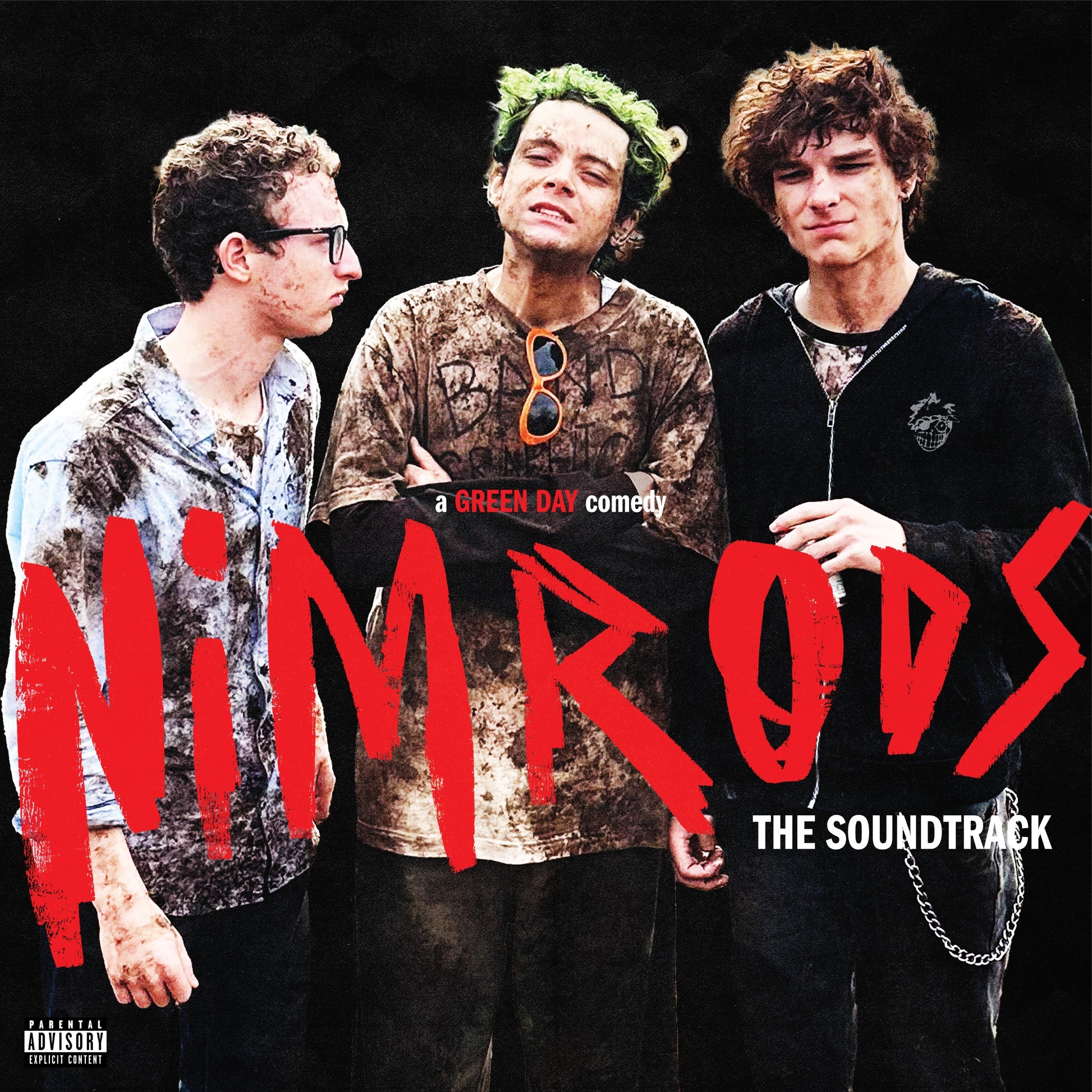 GREEN DAY & VARIOUS ARTISTS NIMRODS: THE SOUNDTRACK INDIE EXCLUSIVE MUD COLOR VINYL LP