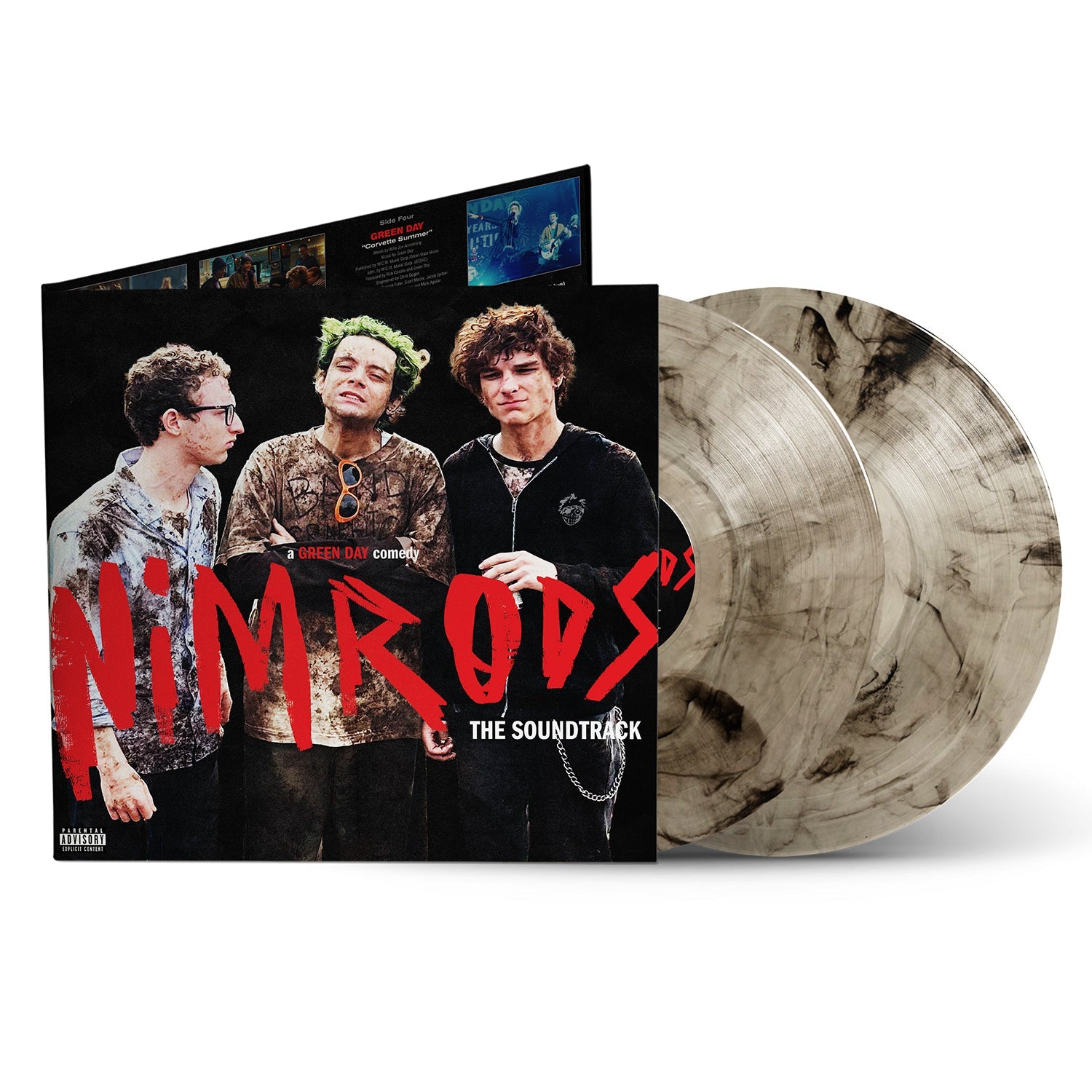 GREEN DAY & VARIOUS ARTISTS - NIMRODS: THE SOUNDTRACK - INDIE EXCLUSIVE - MUD COLOR - 2-LP - VINYL LP