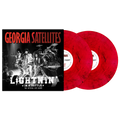 GEORGIA SATELLITES - LIGHTNIN' IN A BOTTLE: THE OFFICIAL LIVE ALBUM - RED BLACK SMOKE COLOR  - 2-LP - VINYL LP