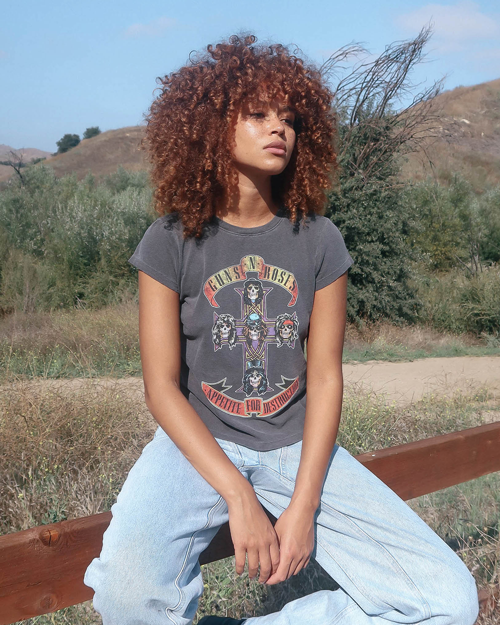 GUNS N' ROSES - APPETITE FOR DESTRUCTION SHRUNKEN T-SHIRT