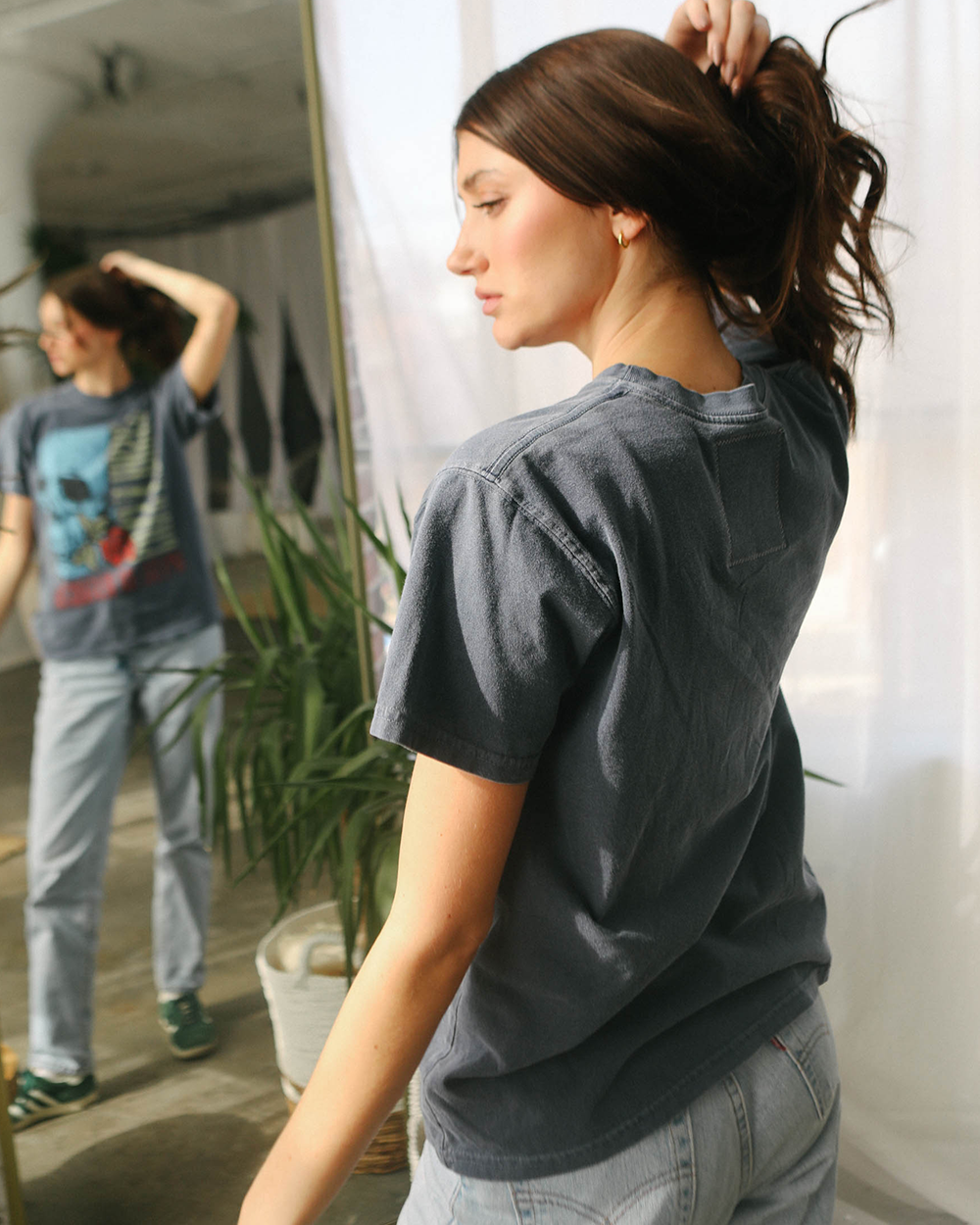 GUNS N' ROSES - FLOWER SKULL T-SHIRT