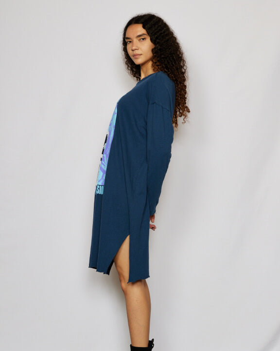 GUN N' ROSES - ILLUSION SLIT DRESS