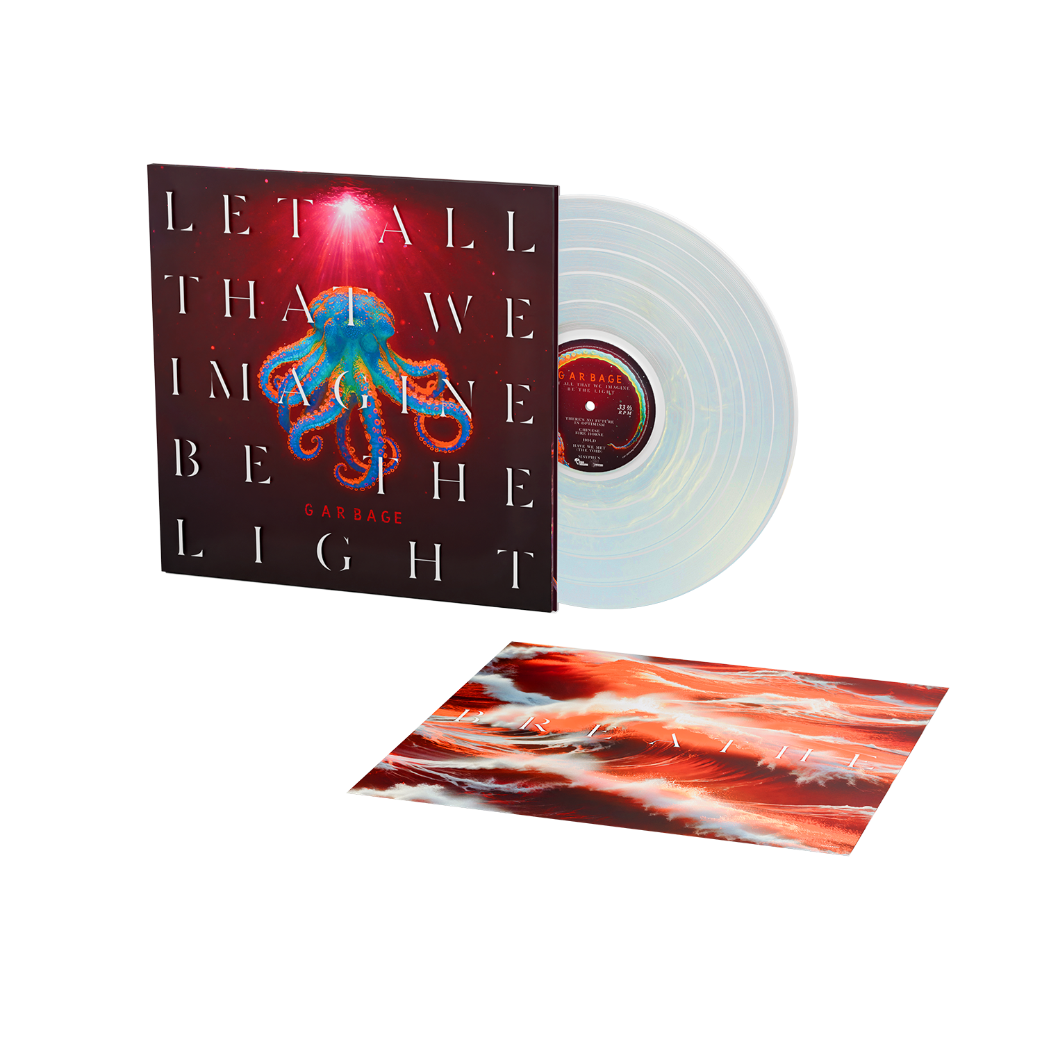 GARBAGE - LET ALL THAT WE IMAGINE BE THE LIGHT - COLOR - VINYL LP