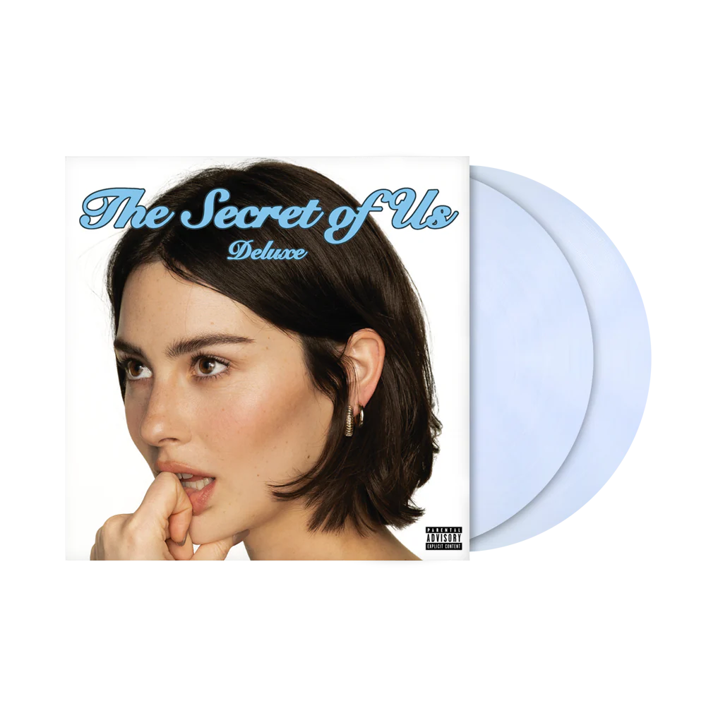 GRACIE ABRAMS - THE SECRET OF US - DELUXE EDITION - CLEAR COLOR - 2-LP - VINYL LP